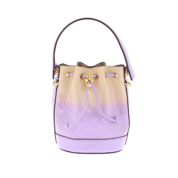 Sac seau lilas et jaune
