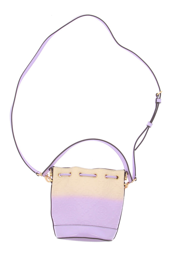 Sac seau lilas et jaune
