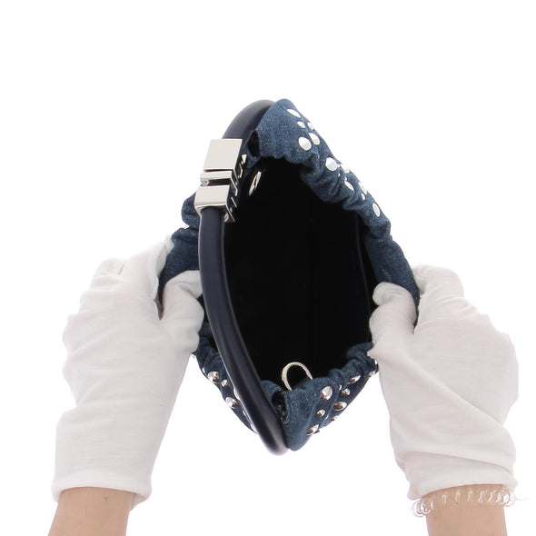 Sac à main "Domino" en denim