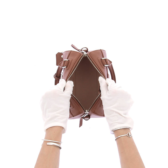 Sac à main "Belle Vivier" marron