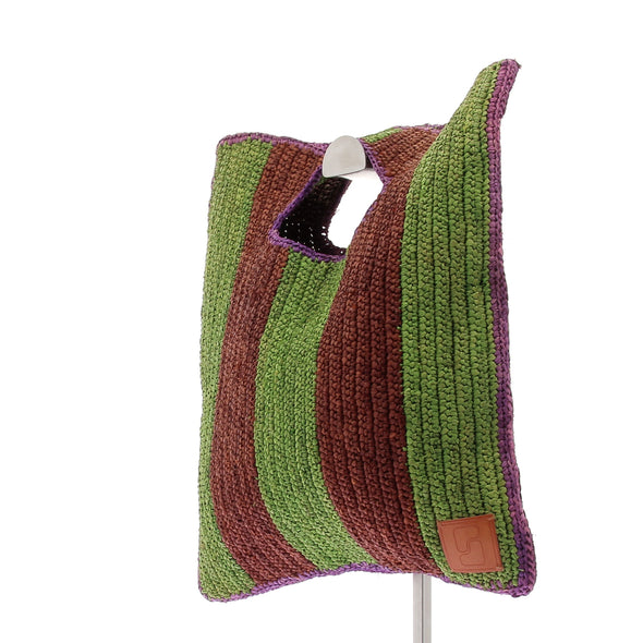 Sac à main en raphia