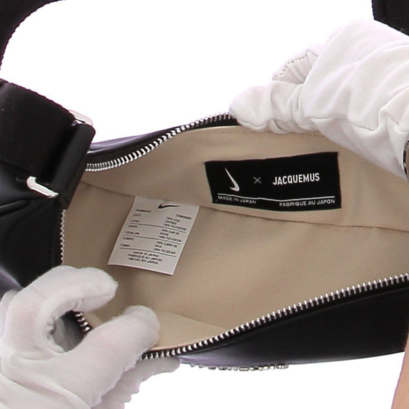 Sac porté épaule noir "Swoosh"