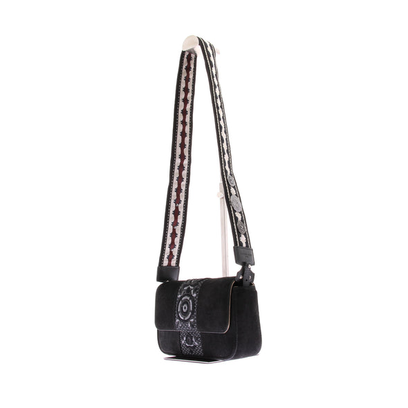 Sac à bandoulière en daim