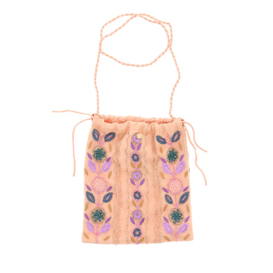 Pochette brodée de perles "Zeniba"