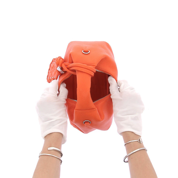Sac à main orange "Hobo"