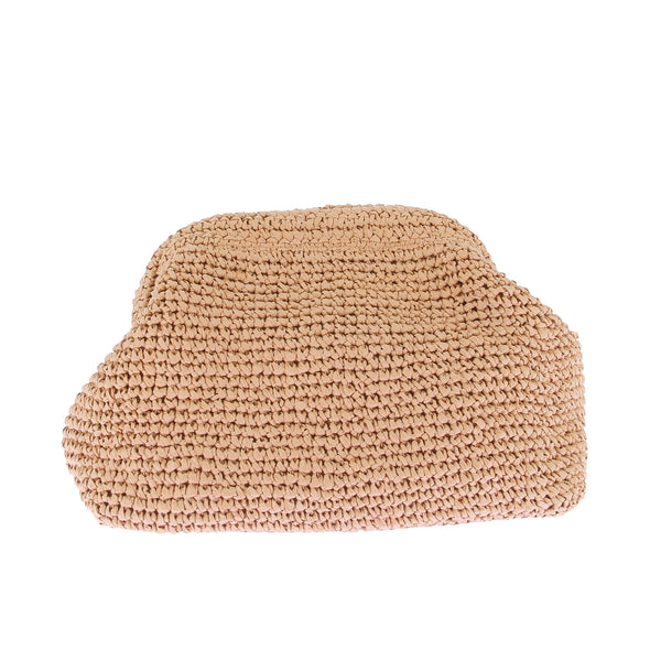 Pochette en raphia
