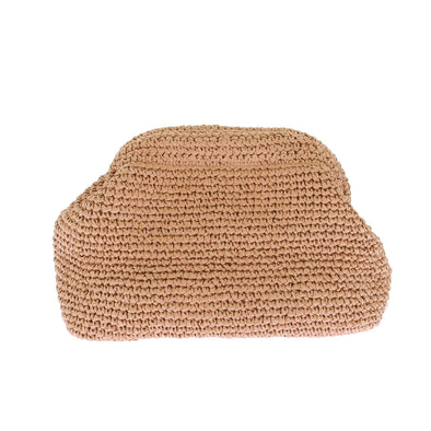 Pochette en raphia