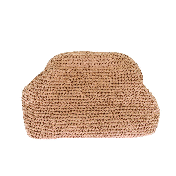 Pochette en raphia