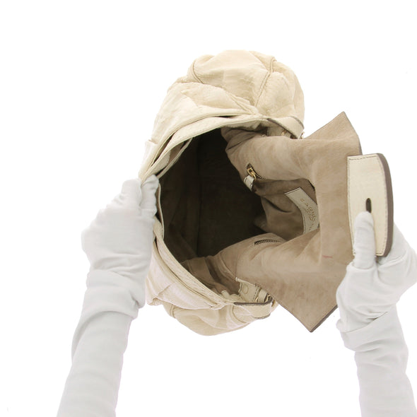 Sac à main en cuir de python