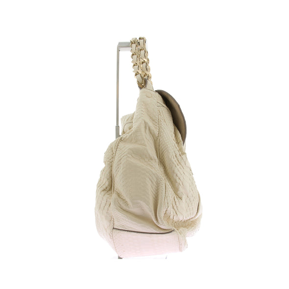 Sac à main en cuir de python