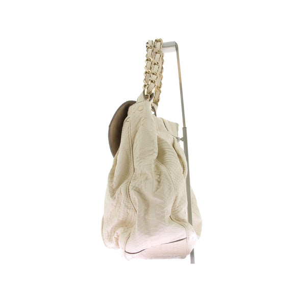 Sac à main en cuir de python