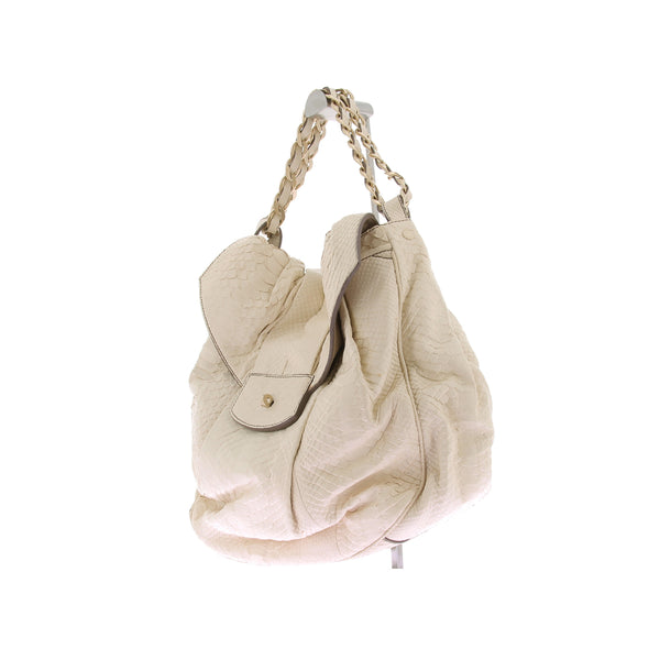 Sac à main en cuir de python