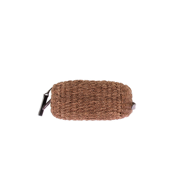 Petit sac "Shoulder Polo ID" en raphia