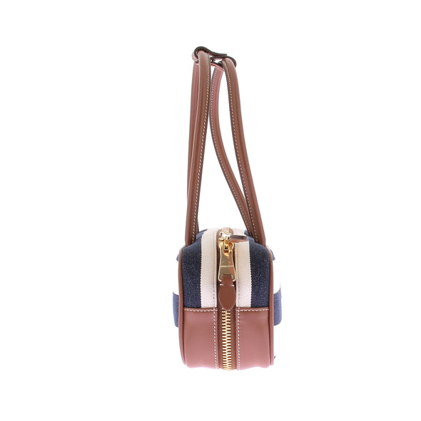 Sac à main tricolore "Beau"