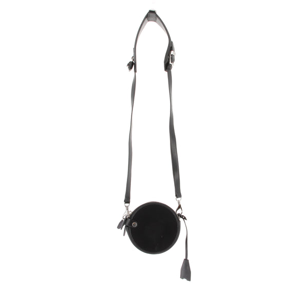 Sac rond en cuir