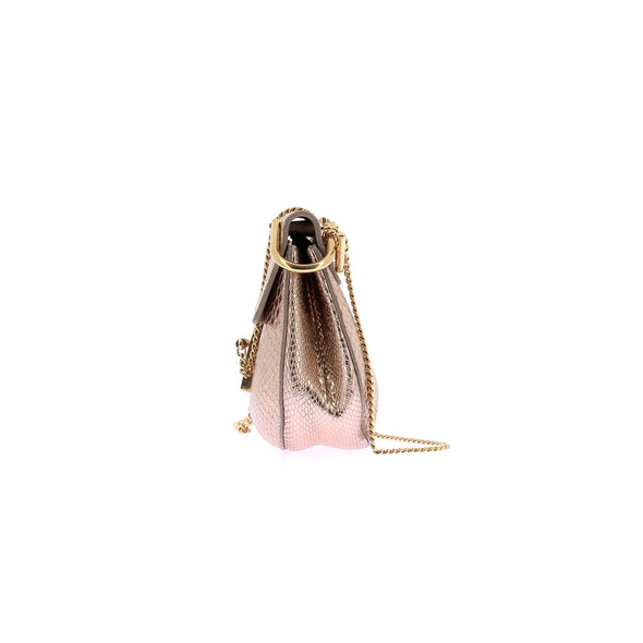 Sac à bandoulière en python "Mini Drew"