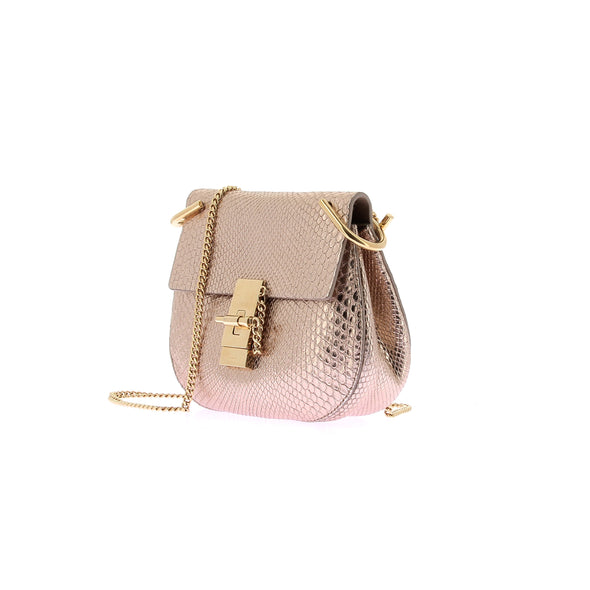 Sac à bandoulière en python "Mini Drew"