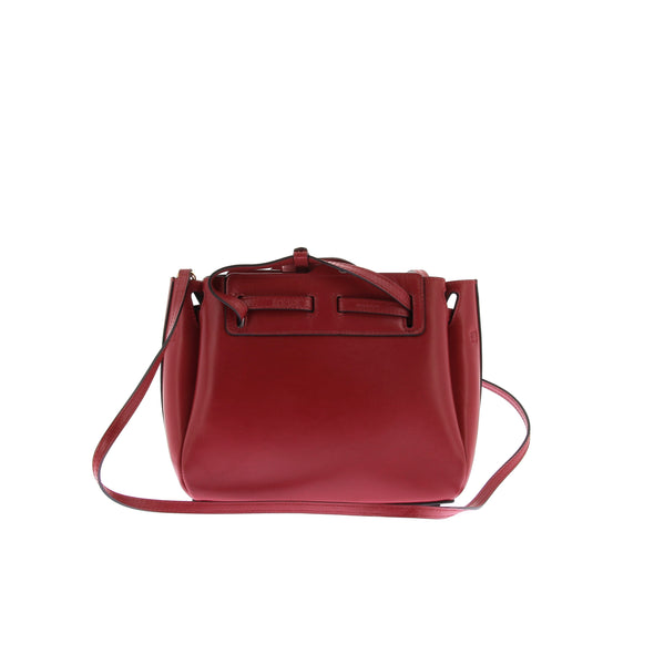 Sac à bandoulière bordeaux "Lazo"