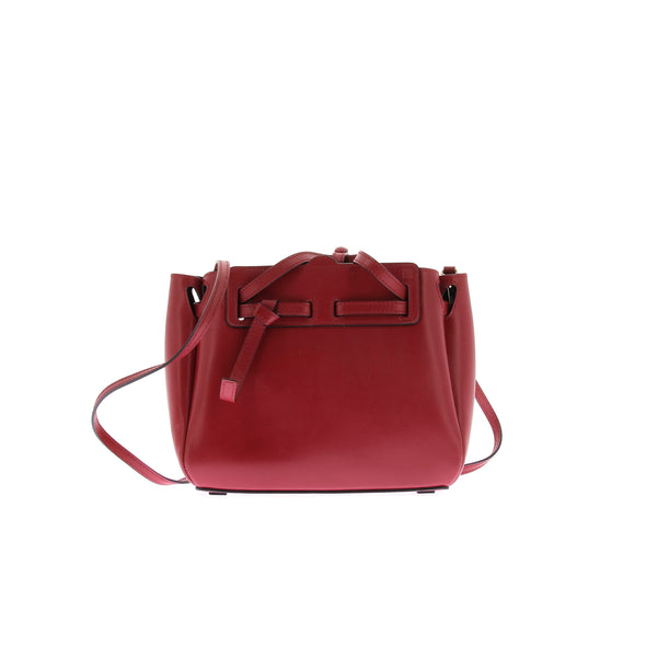 Sac à bandoulière bordeaux "Lazo"