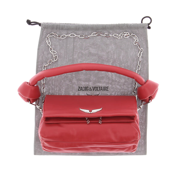 Sac en cuir rouge "Rocky Eternal"