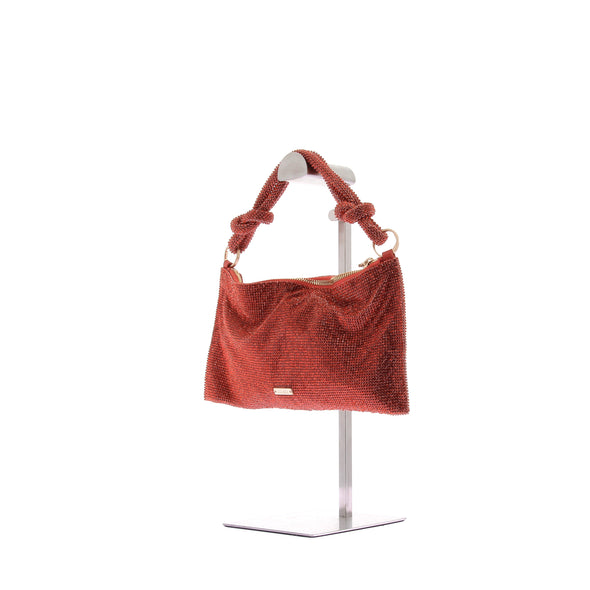 Sac à strass rouge "Hera Nano"