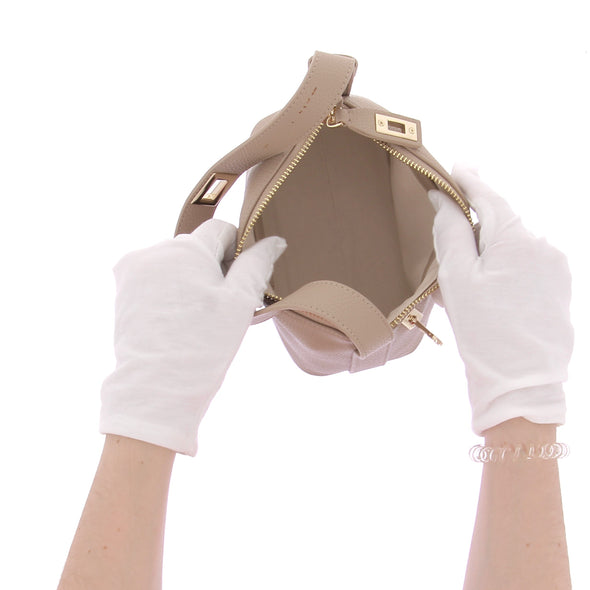 Twister Hobo Bag beige