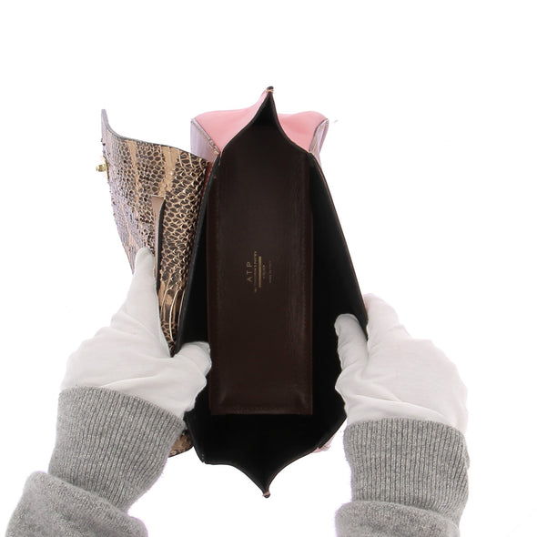 Sac à main tricolore "Arezzo"