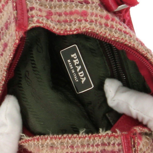 Sac à main en tweed