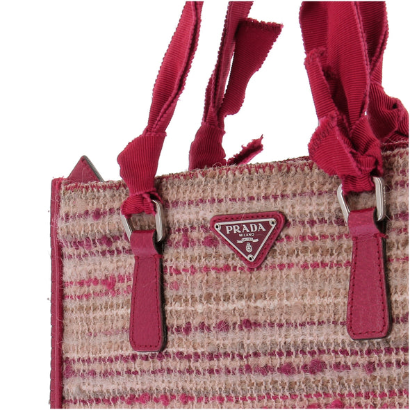 Sac à main en tweed