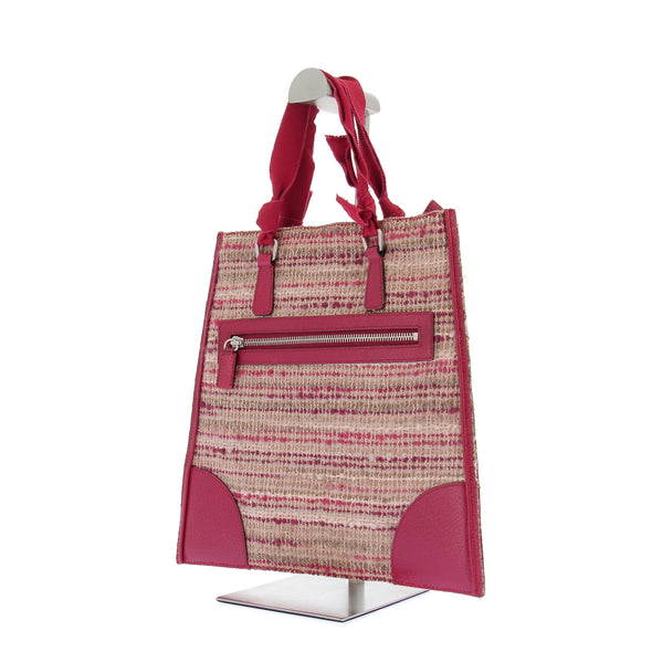 Sac à main en tweed