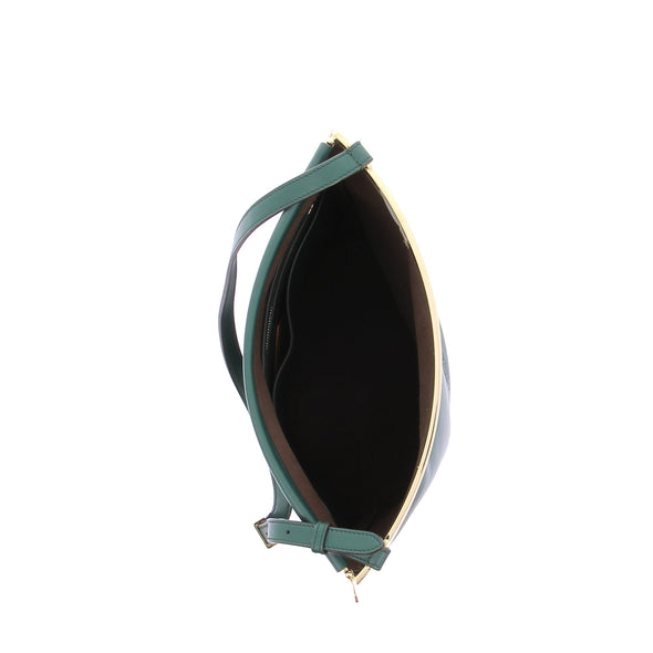 Sac Sceau en cuir vert