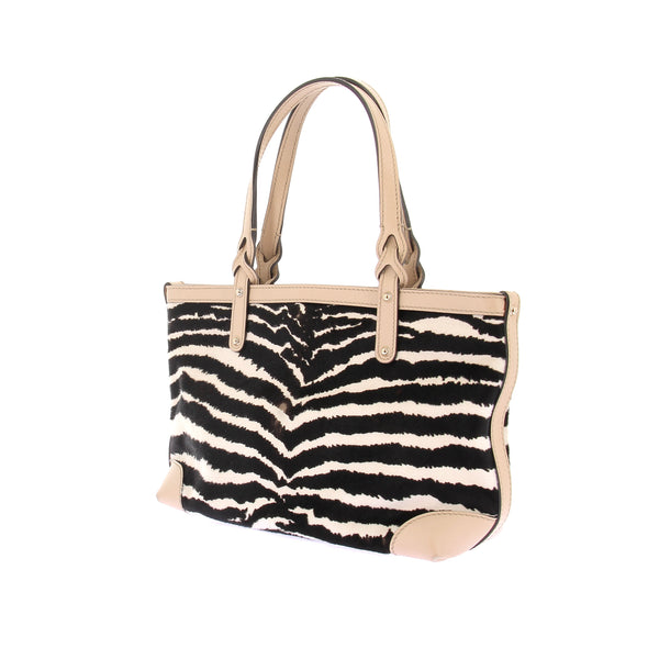 Sac à main imprimé zèbre