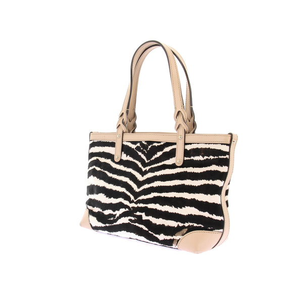 Sac à main imprimé zèbre