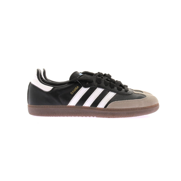 Baskets "Samba" noires et beiges