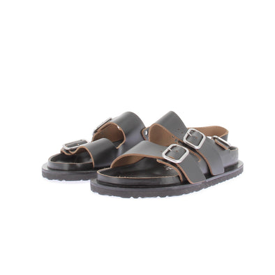 Sandales en cuir