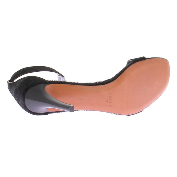 Sandales à talons noires