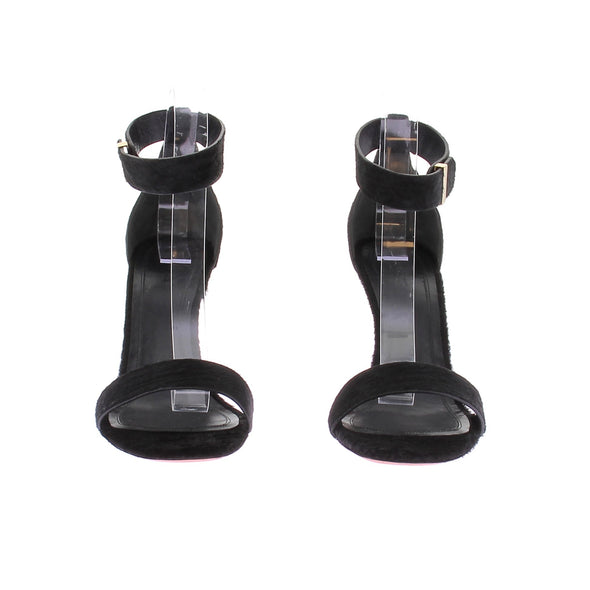 Sandales à talons noires