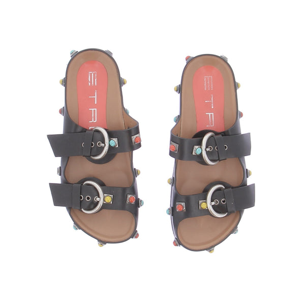 Sandales en cuir