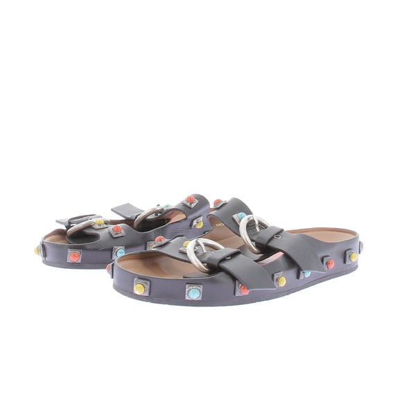 Sandales en cuir