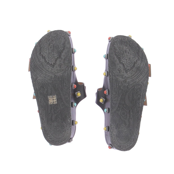 Sandales en cuir