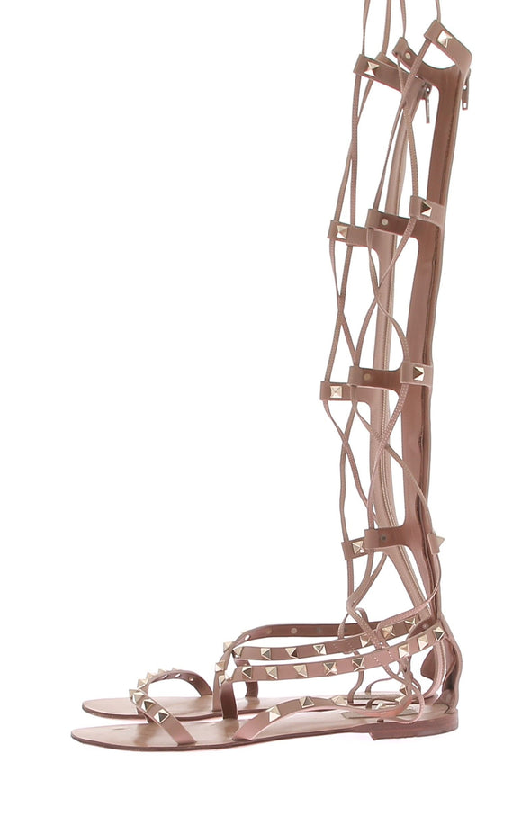 Sandales plates "Rockstud Gladiator"