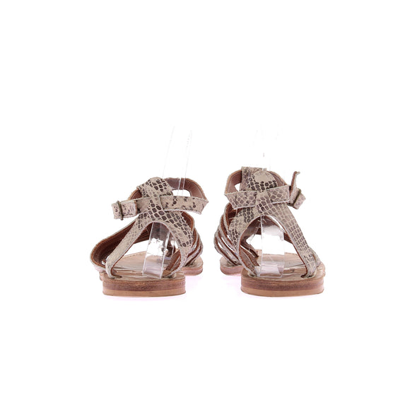 Sandales en cuir