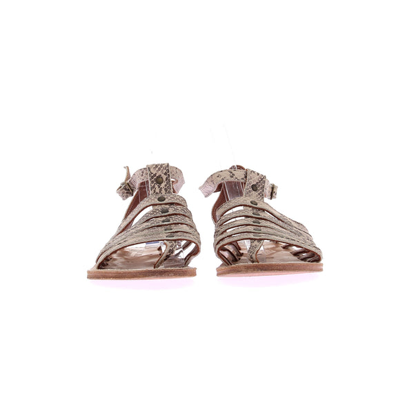 Sandales en cuir