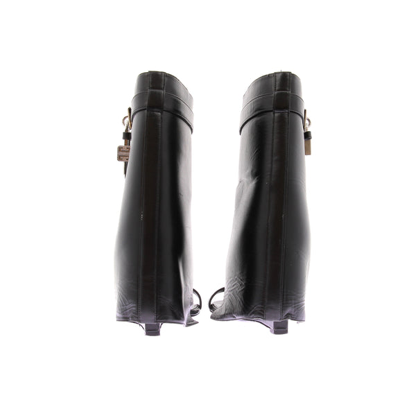 Sandales noires "Shark Lock"