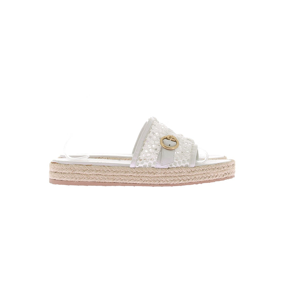 Mules espadrilles blanches