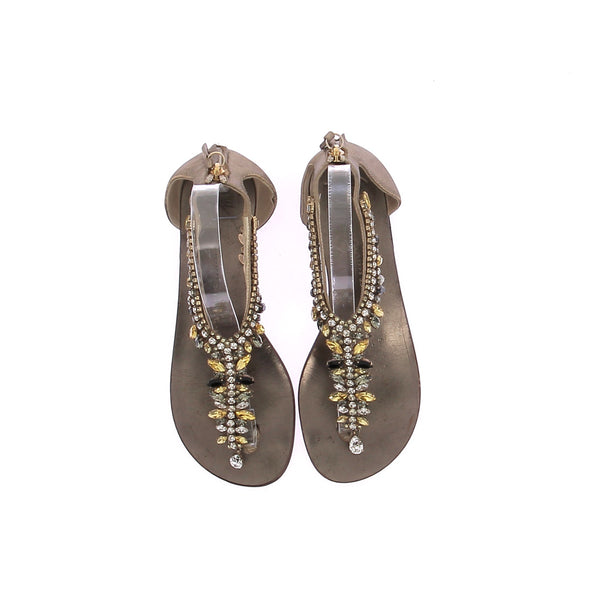 Sandales à strass