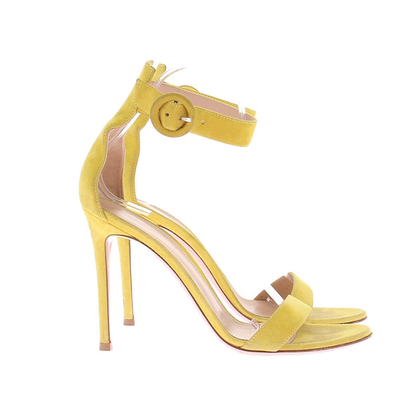 Sandales à talons "Portofino" jaunes