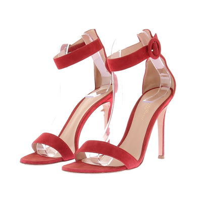 Sandales à talons "Portofino" rouges
