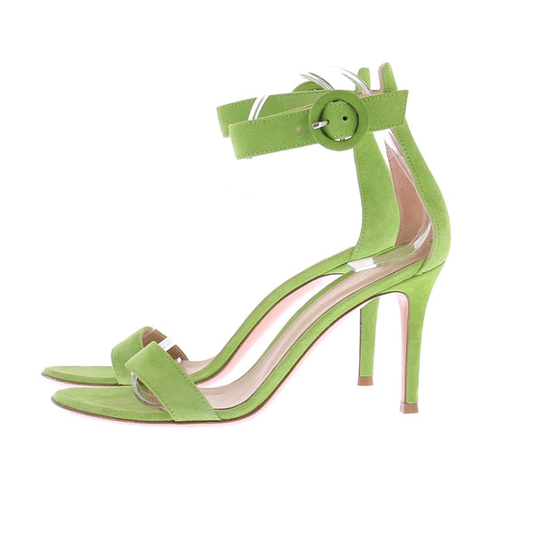 Sandales à talons "Portofino" vertes