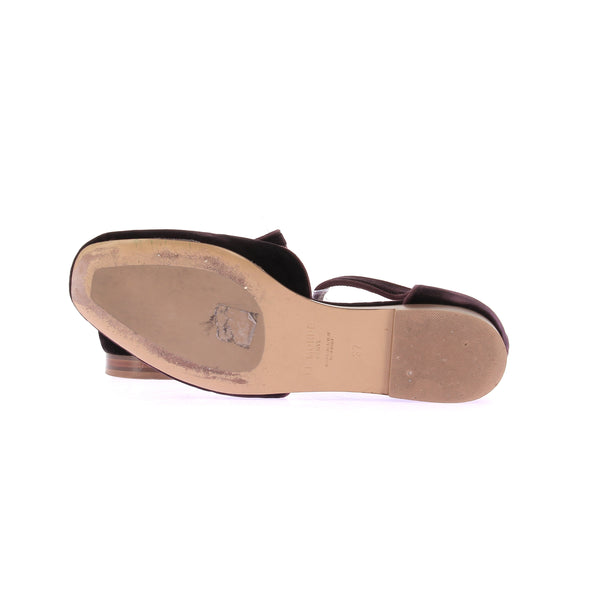 Ballerines en velours
